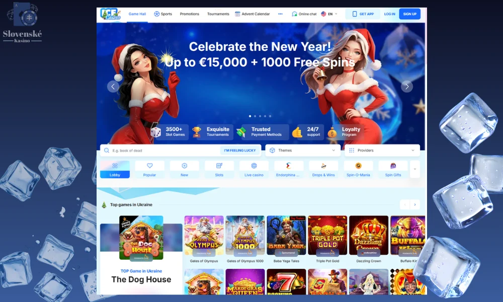 Ice Casino main