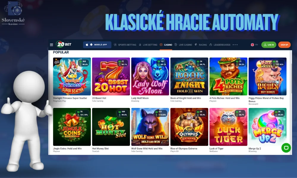 Klasické hracie automaty