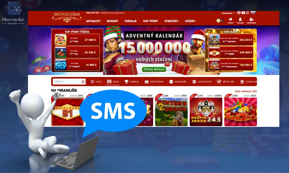 Monacobet sms