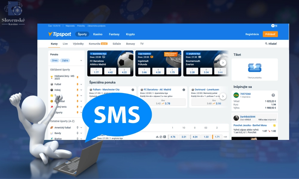Tipsport sms