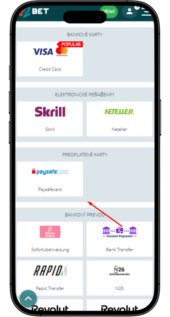 Vyber Paysafe